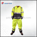 Pantalones de trabajo de la cinta reflectante de los pantalones de seguridad impermeables profesionales de alta calidad con 2 bolsillos